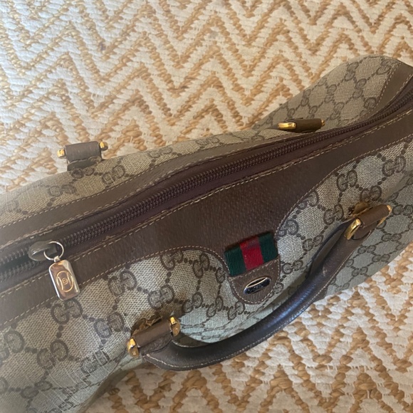 Vintage Authentic classic Gucci bowler handbag from the early  90s - Picture 4 of 15